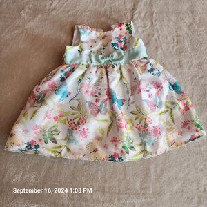 Special Edition Baby Dress 12 Months Floral A-lined Dress Birthday Party Girl